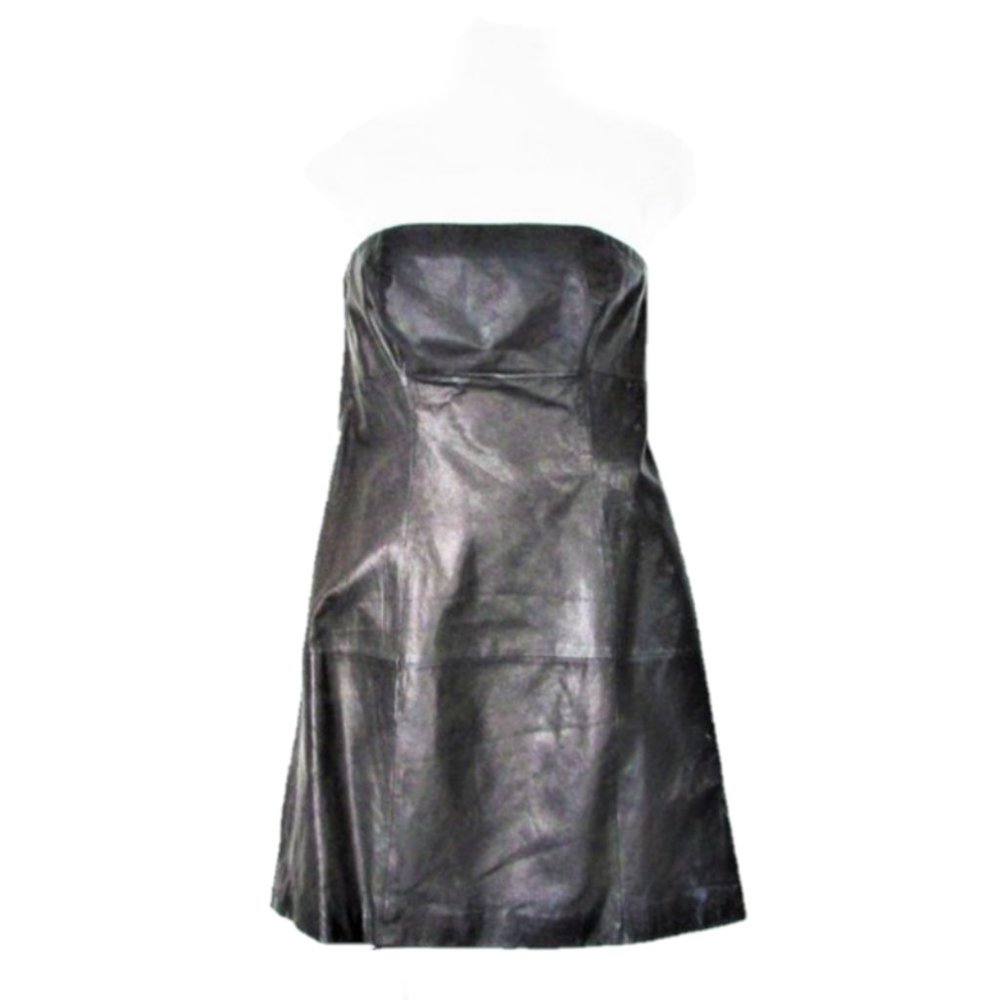 bb dakota brown leather dress BB Dakota | Dresses | Bb Dakota Brown Leather Strapless Mini Dress 2